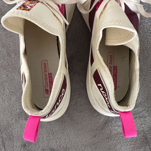 New Balance Nergize Sport Running Shoes Womens 12 Cream‎ REVlite Sneakers - Picture 8 of 11